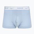 Pánské boxerky Nike Everyday Cotton Stretch Trunk 3 páry light armry blue/blue force/white waistband 5