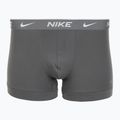 Pánské boxerky Nike Everyday Cotton Stretch Trunk 3 páry black/iron gry/cool grey high shine textured wb 3