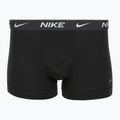 Pánské boxerky Nike Everyday Cotton Stretch Trunk 3 páry black/iron gry/cool grey high shine textured wb 4