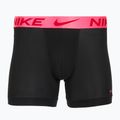 Pánské boxerky Nike Dri-Fit Essential Micro Boxer Brief 3 páry černá hyper pink/uni red/black high shine wb 2
