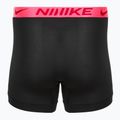 Pánské boxerky Nike Dri-Fit Essential Micro Boxer Brief 3 páry černá hyper pink/uni red/black high shine wb 5