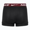 Pánské boxerky Nike Dri-Fit Essential Micro Trunk 3 páry černá univerzitní zlatá/hluboká noc/tmavě červená wb 2