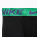 Pánské boxerky Nike Dri-Fit Essential Micro Trunk 3 páry black green shock/wild violet/black text wb 6