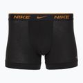 Pánské boxerky Nike Everyday Cotton Stretch Trunk 3 páry black lig crim/des och/deep night logo v pase 2
