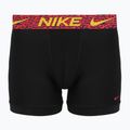 Pánské boxerky Nike Dri-Fit Essential Micro 3 pairs blklightcrimson/ brightcitron/evergreenaur 3