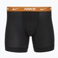 Pánské boxerky Nike Everyday Cotton Stretch 3 páry black light crimsn/desrt ochre/black waistband 2