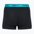 Pánské boxerky Nike Everyday Cotton Stretch Trunk 3 páry black/iron gry/cool grey high shine textured wb 2