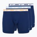 Pánské boxerky Nike Essential Cotton Stretch 3 pairs blue graphite