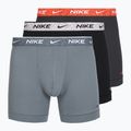 Pánské boxerky Nike Essential Cotton Stretch 3 pairs gray multi