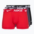 Pánské boxerky Nike Dri-Fit Essential Micro Trunk 3 pairs sport red