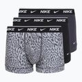 Pánské boxerky Nike Cotton Stretch Trunk 3 pack dusty violet