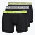 Pánské boxerky Nike Dri-Fit Essential Micro 3 pack folkstone gray