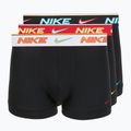 Pánské boxerky Nike Cotton Stretch Trunk 3 pack steel Grey