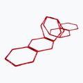 Pure2Improve Koordinační tréninkový žebřík Hexagonální červená 2817