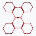 Pure2Improve Koordinační tréninkový žebřík Hexagonální červená 2817 4