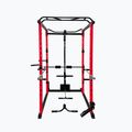 Multifunkční domácí posilovna Pure2Improve Powerrack červená/černá P2I820000