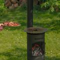 Zahradní krb BonFeu Bongiano LP black 2