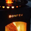 Zahradní krb BonFeu BonCarré corten 10