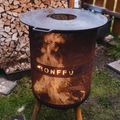 Zahradní ohniště BonFeu BonVes black 8