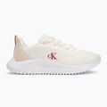 Dámské boty Calvin Klein YW0YW01851 Eva Runner L-Up Mix Mesh Logo Ck bright white/black 2