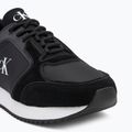 Dámské boty Calvin Klein YW0YW01644 Runner Laceup Sock Mg Nylon Mix black 7
