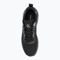 Dámské boty Calvin Klein YW0YW01851 Eva Runner L-Up Mix Mesh Logo Ck black/mockingbird 5