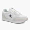 Pánské boty Calvin Klein YM0YM01326 Retro Runner Sock Lace Up Ny-Su Bright White/Black