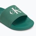 Pánské nazouváky Calvin Klein YM0YM01367 Monologo CV Wild Green 7