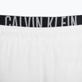 Pánské plavecké šortky Calvin Klein Medium s dvojitým pasem bílé 4