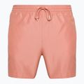 Pánské plavecké šortky Calvin Klein Medium Drawstring růžové