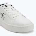 Dámské boty Calvin KleinYW0YW01444 Classic Cupsole Lowlaceup Lth Wn bright white/black 7