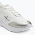 Dámské boty Calvin Klein Eva Runner Low Lace Mix Ml Wn bright white/silver 7