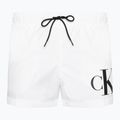Pánské plavecké šortky  Calvin Klein Short Drawstring classic white