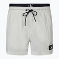 Pánské plavecké šortky  Calvin Klein Medium Double WB nimbus cloud
