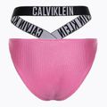 Spodní díl plavek  Calvin Klein High Leg Cheeky Bikini bold pink 2