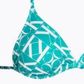 Horní díl plavek  Calvin Klein Triangle-RP Print monogram blue 3