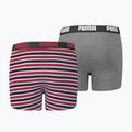 Dětské boxerky PUMA Printed Basic 2 ks ribbon red 2