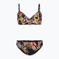 Dámské dvoudílné plavky O'Neill Julia Wb Rita Bikini black tropical flower 6