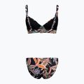 Dámské dvoudílné plavky O'Neill Julia Wb Rita Bikini black tropical flower 2
