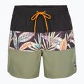 Pánské plavecké šortky O'Neill Cali Block 15'' black tropical flower