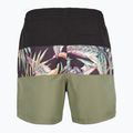 Pánské plavecké šortky O'Neill Cali Block 15'' black tropical flower 2