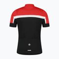 Pánský cyklistický dres    Rogelli Course black/red/white 4