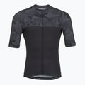 Pánský cyklistický dres Rogelli Camo Jersey black/grey
