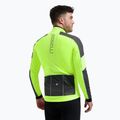 Pánská cyklistická bunda Rogelli Essential Winter Hi Vis yellow 3