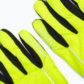 Pánské cyklistické rukavice Rogelli Essential Winter Waterproop fluorescent yellow 5