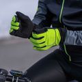 Pánské cyklistické rukavice Rogelli Essential Winter Waterproop fluorescent yellow 5