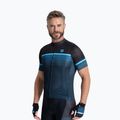 Pánský cyklistický dres Rogelli Hero II black/blue