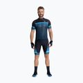 Pánský cyklistický dres Rogelli Hero II black/blue 2