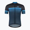 Pánský cyklistický dres Rogelli Hero II black/blue 4