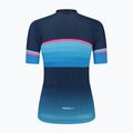 Dámský cyklistický dres    Rogelli Impress II blue/pink/black 4